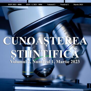 Cunoașterea Științifică, Volumul 2, Numărul 1, Martie 2023
