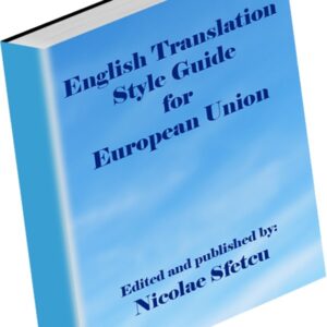 English Translation Style Guide for European Union